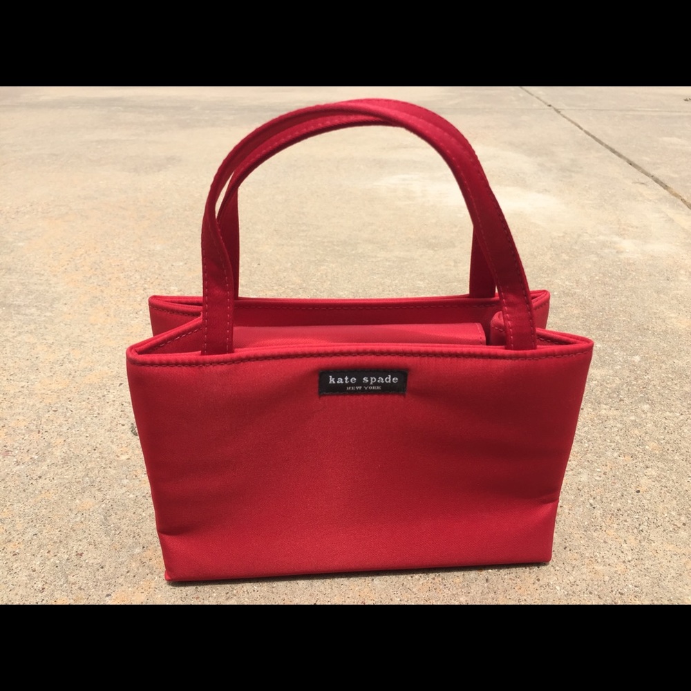 ♠️ Kate Spade Vintage Famous Red Sam Box Bag